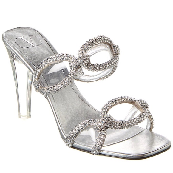 Valentino Garavani Shoes - Valentino Garavani Chain 1967 Mule 100mm